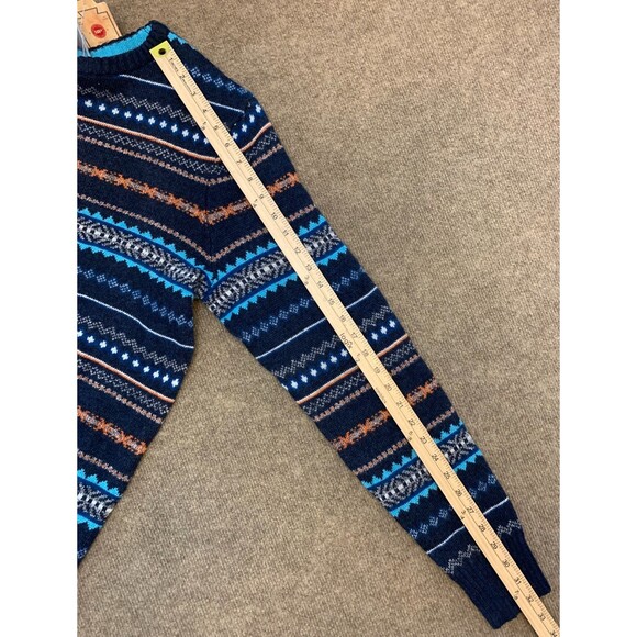 Urban Pipeline Sweater Mens L Long Sleeve Fair Isle Wool Blend Crew Neck - Picture 5 of 8